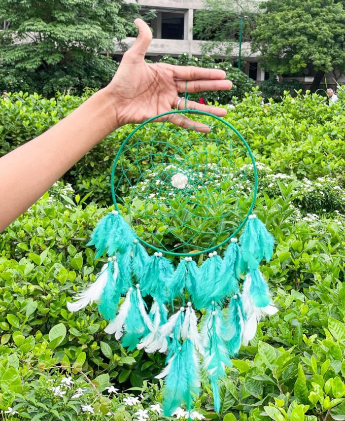 AquaWhirl green handcraft jummer